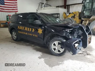 2020 Ford Police Interceptor Utility z VIN 1FM5K8AB6LGC65575, wystawiony jako Copart lot #51604095 z przebiegiem 136 902 mil mil oraz Szkoda całkowita • Salvage title. Historia ofert i sprzedaży dostępna na DreamBid. Obrazek 4.
