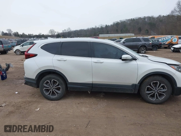 2020 Honda CR-V EX with VIN 5J6RW2H59LL027969, listed as a IAAI auction lot 41452386 with 45,448 mi miles. Bid and sale history available at carsss.com. Image 13.