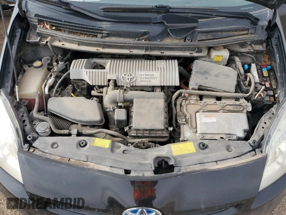 2011 Toyota Prius I z VIN JTDKN3DU4B5349516, wystawiony jako Copart lot #54726025 z przebiegiem 179 452 mil mil oraz Szkoda całkowita • Salvage title. Historia ofert i sprzedaży dostępna na DreamBid. Obrazek 11.