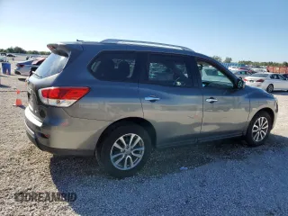 2016 Nissan Pathfinder SV with VIN 5N1AR2MNXGC618121, listed as a Copart auction lot 49556115 with 97,409 mi miles and Salvage Title. Bid and sale history available at carsss.com. Image 3.