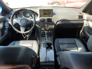 2011 Mercedes-Benz C with VIN WDDGF5EB2BA507943, listed as a Copart auction lot 52599975 with 123,581 mi miles and Salvage Title. Bid and sale history available at carsss.com. Image 8.