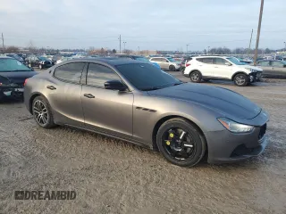 2017 Maserati Ghibli S Q4 with VIN ZAM57RTA0H1213655, listed as a Copart auction lot 40513464 with 125,713 mi miles. Bid and sale history available at carsss.com. Image 4.