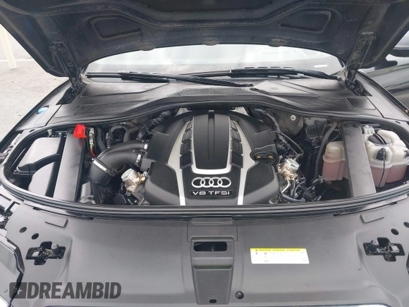 2015 Audi A8 L 4.0T with VIN WAU32AFD4FN033471, listed as a IAAI auction lot 42120112 with 174,882 mi miles. Bid and sale history available at carsss.com. Image 10.