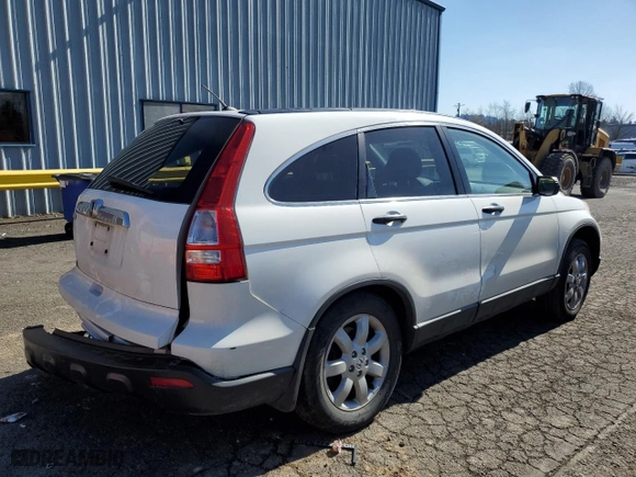 2009 Honda CR-V EX with VIN 5J6RE48569L037060, listed as a Copart auction lot 48107055 with 0 mi miles and Salvage Title. Bid and sale history available at carsss.com. Image 3.