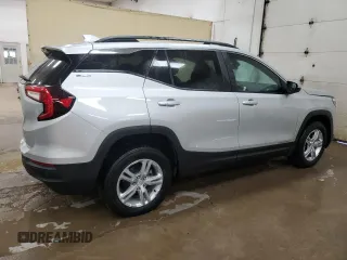 2022 GMC Terrain SLE with VIN 3GKALTEV3NL249523, listed as a Copart auction lot 56472945 with 27,620 mi miles and Salvage title. Bid and sale history available at DreamBid. Image 3.