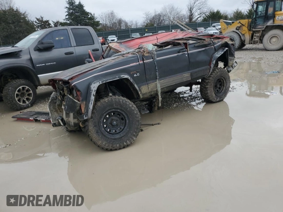 1996 Jeep Cherokee Country with VIN 1J4FJ78S6TL244772, listed as a Copart auction lot 85719794 with 0 mi miles and Salvage Title. Bid and sale history available at carsss.com. Image 1.