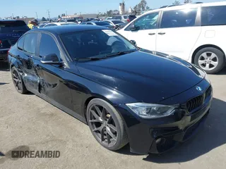 2014 BMW 3 Series 328i with VIN WBA3C1C59EK108093, listed as a IAAI auction lot 41965358 with 113,351 mi miles. Bid and sale history available at carsss.com. Image 1.