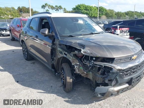 2022 Chevrolet TrailBlazer ACTIV with VIN KL79MVSL1NB108796, listed as a IAAI auction lot 41708125 with 25,776 mi miles. Bid and sale history available at carsss.com. Image 6.