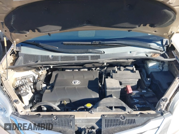 2014 Toyota Sienna Ltd with VIN 5TDDK3DCXES088559, listed as a IAAI auction lot 41534244 with 252,783 mi miles. Bid and sale history available at carsss.com. Image 10.