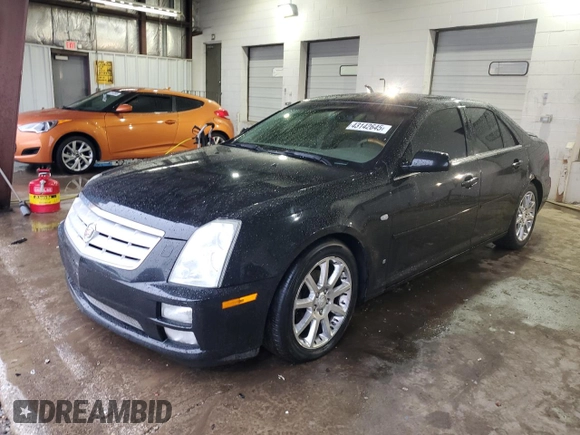 2006 Cadillac STS with VIN 1G6DC67A260208841, listed as a Copart auction lot 43142645 with 165,684 mi miles and Salvage Title. Bid and sale history available at DreamBid. Image 1.