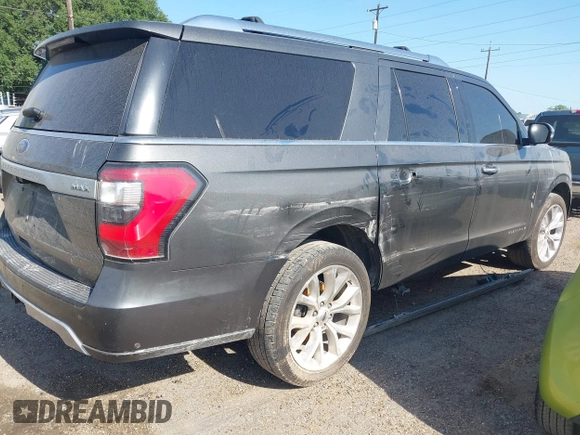 2019 Ford Expedition Max Platinum with VIN 1FMJK1MTXKEA68333, listed as a IAAI auction lot 42002336 with Not provided miles and . Bid and sale history available at DreamBid. Image 4.