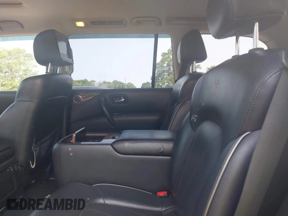 2013 Infiniti QX56 with VIN JN8AZ2NF7D9530166, listed as a IAAI auction lot 42360609 with 214,484 mi miles and . Bid and sale history available at DreamBid. Image 8.