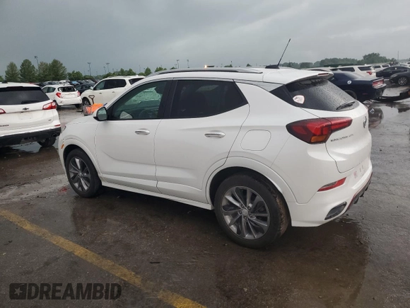 2023 Buick Encore GX Select with VIN KL4MMDS23PB139933, listed as a Copart auction lot 59318745 with 24,933 mi miles and Salvage title. Bid and sale history available at DreamBid. Image 2.
