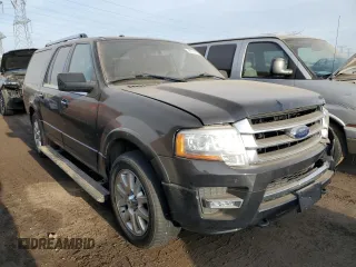 2015 Ford Expedition Max Limited с VIN 1FMJK2AT1FEF09346, выставлен на аукционе Copart как лот 48976235 с пробегом 218 181 миль миль и Списание • Salvage title. История ставок и продаж доступна на DreamBid. Изображение 4.