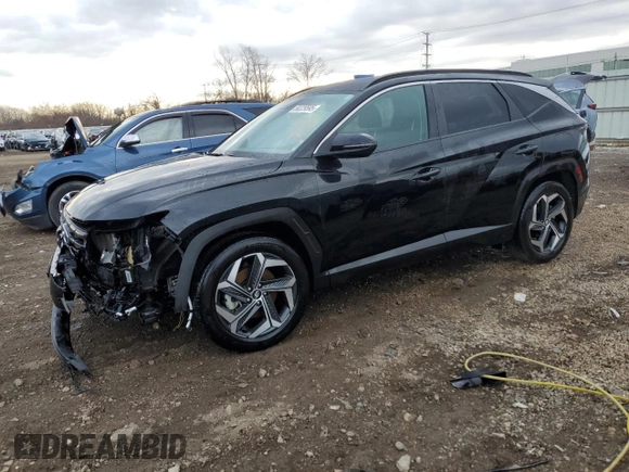 2023 Hyundai Tucson SEL with VIN 5NMJF3AE4PH183217, listed as a Copart auction lot 50229595 with 33,141 mi miles and Salvage Title. Bid and sale history available at carsss.com. Image 1.
