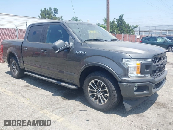 2018 Ford F-150 XL with VIN 1FTEW1CPXJKD56562, listed as a IAAI auction lot 42588371 with 137,496 mi miles and . Bid and sale history available at DreamBid. Image 1.