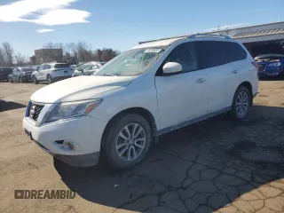 2015 Nissan Pathfinder SV with VIN 5N1AR2MM1FC631264, listed as a Copart auction lot 46265665 with 127,647 mi miles and Salvage title. Bid and sale history available at DreamBid. Image 1.