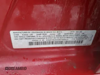 2006 Volkswagen Jetta 1.9L TDI z VIN 3VWDT81K66M799910, wystawiony jako Copart lot #84891494 z przebiegiem 263 716 mil mil oraz Szkoda całkowita • Salvage title. Historia ofert i sprzedaży dostępna na DreamBid. Obrazek 14.