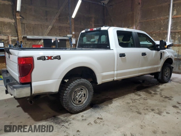 2021 Ford Super Duty F-250 SRW XL with VIN 1FT7W2B66MEC32797, listed as a Copart auction lot 50634915 with 51,502 mi miles and Clean Title. Bid and sale history available at carsss.com. Image 3.