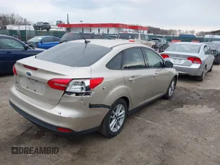 2017 Ford Focus SE with VIN 1FADP3F28HL252411, listed as a IAAI auction lot 41888738 with 103,981 mi miles. Bid and sale history available at carsss.com. Image 4.