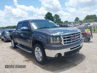 2011 GMC Sierra 1500 SLE with VIN 3GTP1VE09BG322927, listed as a IAAI auction lot 42402825 with 196,036 mi miles and . Bid and sale history available at DreamBid. Image 1.