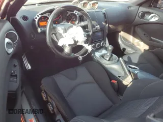 2014 Nissan 370Z with VIN JN1AZ4EHXEM631132, listed as a Copart auction lot 53753545 with 19,276 mi miles and Salvage Title. Bid and sale history available at carsss.com. Image 8.