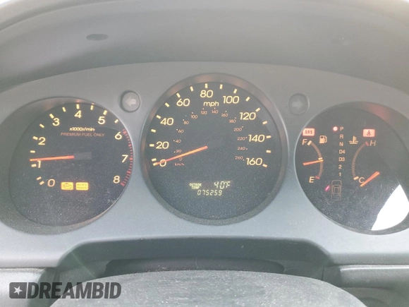2002 Acura RL с VIN JH4KA96642C012013, выставлен на аукционе Copart как лот 46262295 с пробегом 75 259 миль миль и Списание • Salvage title. История ставок и продаж доступна на DreamBid. Изображение 9.