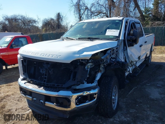2023 Ford Super Duty F-250 SRW XL with VIN 1FT7W2BA4PEC97513, listed as a IAAI auction lot 41621677 with Not Provided miles. Bid and sale history available at carsss.com. Image 6.