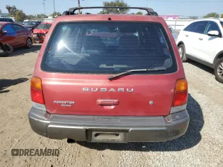 1998 Subaru Forester S with VIN JF1SF6551WH779052, listed as a Copart auction lot 46175255 with 286,469 mi miles and Clean Title. Bid and sale history available at carsss.com. Image 6.