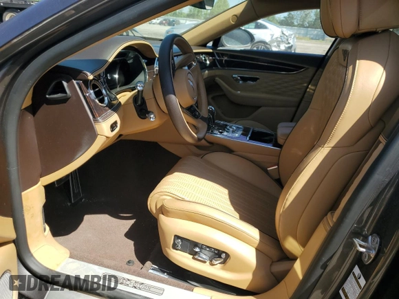 2020 Bentley Flying Spur W12 with VIN SCBBB6ZGXLC081181, listed as a Copart auction lot 57343505 with Not provided miles and Salvage title. Bid and sale history available at DreamBid. Image 7.