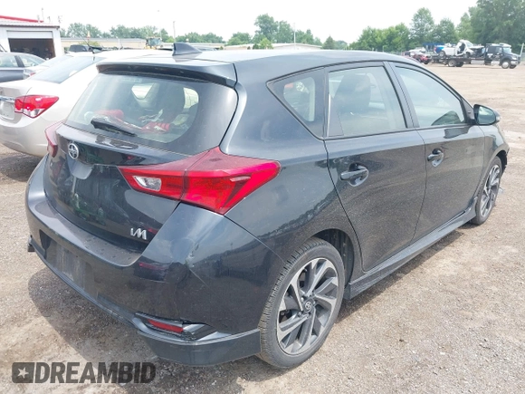 2016 Scion iM with VIN JTNKARJE0GJ522129, listed as a IAAI auction lot 42662035 with 93,343 mi miles and . Bid and sale history available at DreamBid. Image 4.