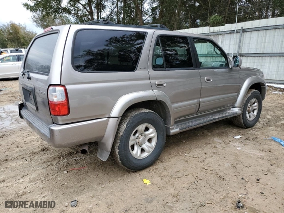 2001 Toyota 4Runner Limited with VIN JT3HN87R410334089, listed as a Copart auction lot 41835795 with 204,697 mi miles and Salvage Title. Bid and sale history available at carsss.com. Image 3.