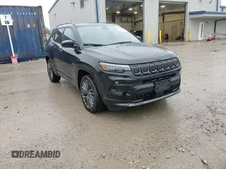 2022 Jeep Compass Limited с VIN 3C4NJDCB8NT143456, выставлен на аукционе Copart как лот 57437085 с пробегом 74 780 миль миль и Списание • Salvage title. История ставок и продаж доступна на DreamBid. Изображение 14.
