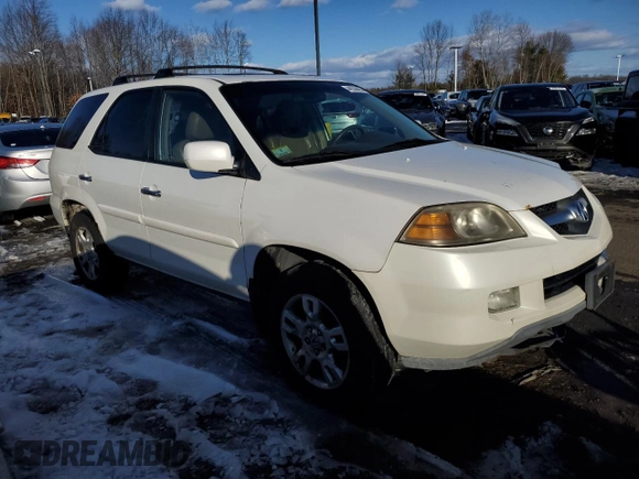 2005 Acura MDX Touring with VIN 2HNYD18955H555426, listed as a Copart auction lot 44336485 with 238,947 mi miles and Salvage Title. Bid and sale history available at carsss.com. Image 4.