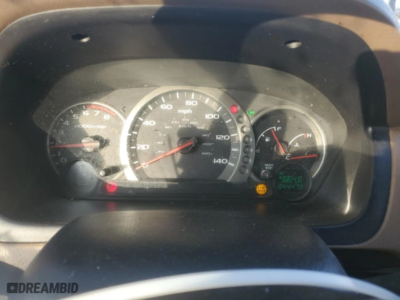 2004 Honda Pilot LX with VIN 2HKYF181X4H571864, listed as a Copart auction lot 41857045 with 344,479 mi miles and Salvage Title. Bid and sale history available at carsss.com. Image 9.