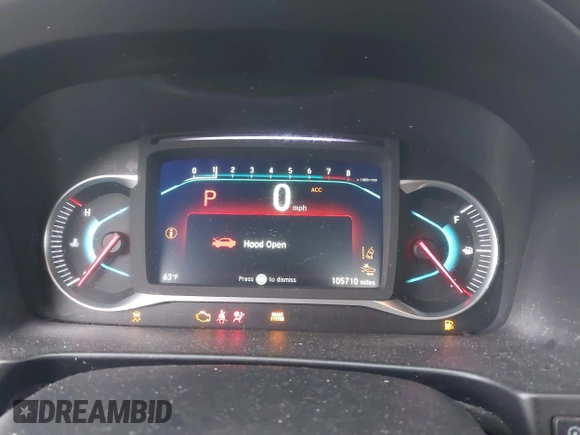 2019 Honda Pilot Touring 7-Passenger with VIN 5FNYF6H65KB035053, listed as a IAAI auction lot 41708503 with 105,710 mi miles. Bid and sale history available at carsss.com. Image 7.