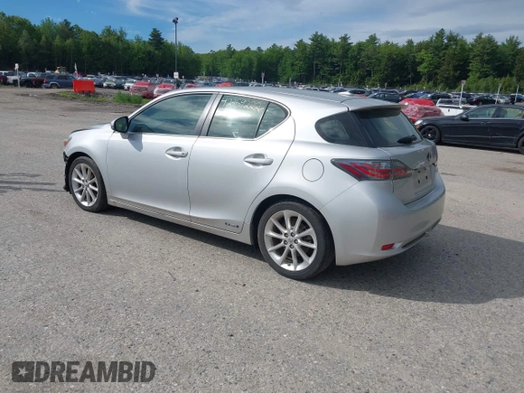 2012 Lexus CT 200h z VIN JTHKD5BH2C2108138, wystawiony jako IAAI lot #42359222 z przebiegiem 209 412 mil mil oraz . Historia ofert i sprzedaży dostępna na DreamBid. Obrazek 3.