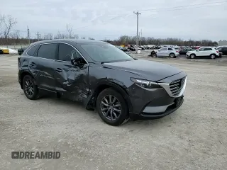 2021 Mazda CX-9 Touring with VIN JM3TCBCY0M0524392, listed as a Copart auction lot 48395515 with 37,818 mi miles and Salvage Title. Bid and sale history available at carsss.com. Image 14.