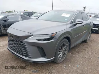 2023 Lexus RX 350h z VIN 2T2BBMCA3PC014758, wystawiony jako IAAI lot #42176377 z przebiegiem Nie podano mil oraz . Historia ofert i sprzedaży dostępna na DreamBid. Obrazek 2.
