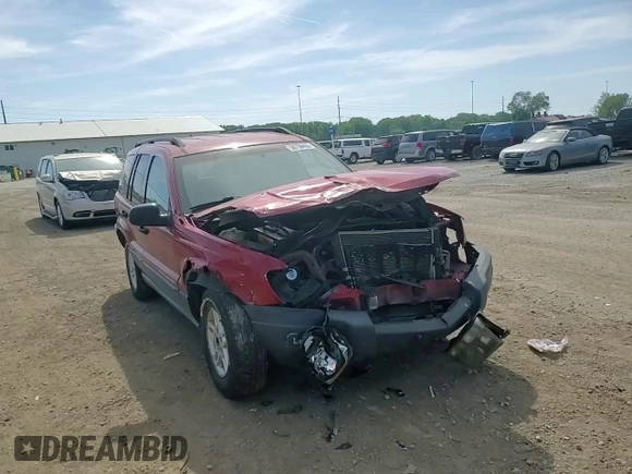2004 Jeep Grand Cherokee Laredo z VIN 1J4GW48S24C220989, wystawiony jako Copart lot #56759465 z przebiegiem 227 612 mil mil oraz Szkoda całkowita • Salvage title. Historia ofert i sprzedaży dostępna na DreamBid. Obrazek 14.