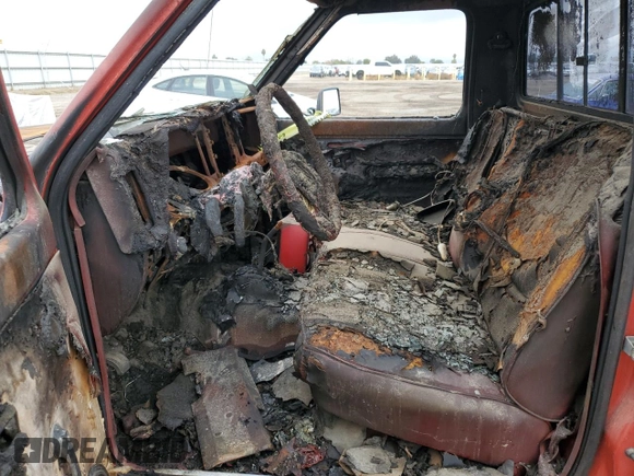 1986 Ford Ranger with VIN 1FTCR11T9GUB23378, listed as a Copart auction lot 74385434 with Not Provided miles and Non Repairable. Bid and sale history available at DreamBid. Image 7.