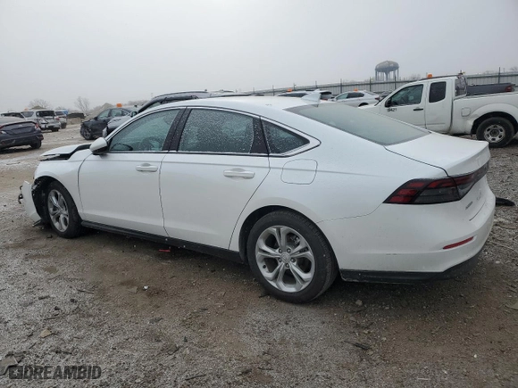 2023 Honda Accord Sedan LX with VIN 1HGCY1F23PA046724, listed as a Copart auction lot 41957215 with 9,581 mi miles and Salvage Title. Bid and sale history available at carsss.com. Image 2.