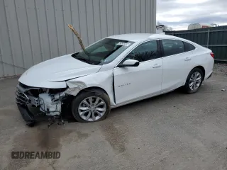 2025 Chevrolet Malibu LT with VIN 1G1ZD5STXSF141313, listed as a Copart auction lot 53520395 with 5,391 mi miles and Non Repairable. Bid and sale history available at DreamBid. Image 1.