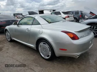 2002 Lexus SC with VIN JTHFN48Y420004275, listed as a Copart auction lot 75213054 with Not Provided miles and Non Repairable. Bid and sale history available at carsss.com. Image 2.