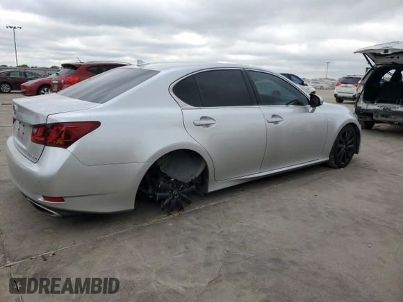 2014 Lexus GS 350 with VIN JTHBE1BL3E5032957, listed as a Copart auction lot 71471794 with 106,568 mi miles and Salvage Title. Bid and sale history available at carsss.com. Image 3.