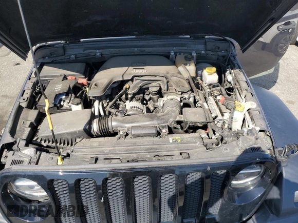 2020 Jeep Wrangler Unlimited Sport S z VIN 1C4HJXDG8LW242701, wystawiony jako Copart lot #50560505 z przebiegiem 73 206 mil mil oraz Szkoda całkowita • Salvage title. Historia ofert i sprzedaży dostępna na DreamBid. Obrazek 12.