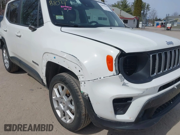 2023 Jeep Renegade Upland with VIN ZACNJDB19PPP67153, listed as a IAAI auction lot 42058104 with 26,173 mi miles. Bid and sale history available at carsss.com. Image 6.