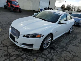 2015 Jaguar XF I4 T Premium with VIN SAJWA0FS2FPU55000, listed as a Copart auction lot 51442625 with 123,216 mi miles and Clean Title. Bid and sale history available at carsss.com. Image 1.
