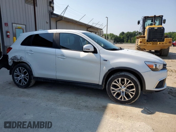 2018 Mitsubishi Outlander ES with VIN JA4AP3AUXJU016908, listed as a Copart auction lot 59942815 with 113,401 mi miles and Salvage title. Bid and sale history available at DreamBid. Image 4.