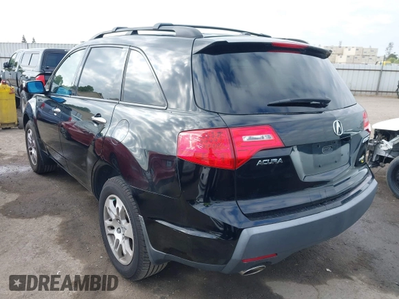 2008 Acura MDX Tech/Pwr Tail Gate with VIN 2HNYD28648H550721, listed as a IAAI auction lot 42071252 with 101,814 mi miles. Bid and sale history available at carsss.com. Image 3.